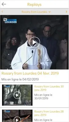 Sanctuary N-D of Lourdes android App screenshot 0